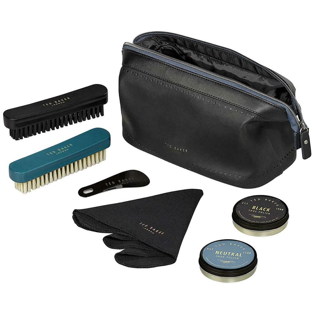 Set za negu obuće Ted Baker Black Brogue Monikian