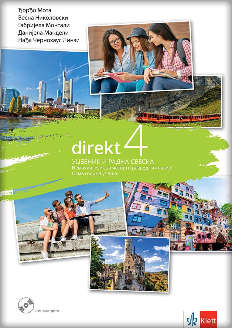 KLETT Direkt 4 - udžbenik za nemački jezik za četvrti razred gimnazije