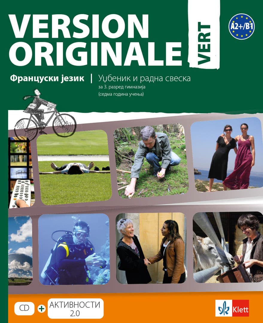 KLETT Version оriginale vert 3 - udžbenik za francuski jezik za treći razred gimnazije