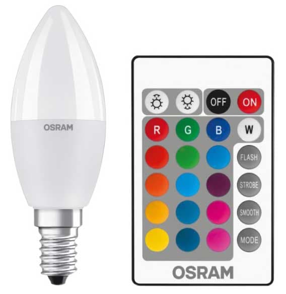 RGBW LED sijalica sa daljinskim upravljačem Osram 4058075430853