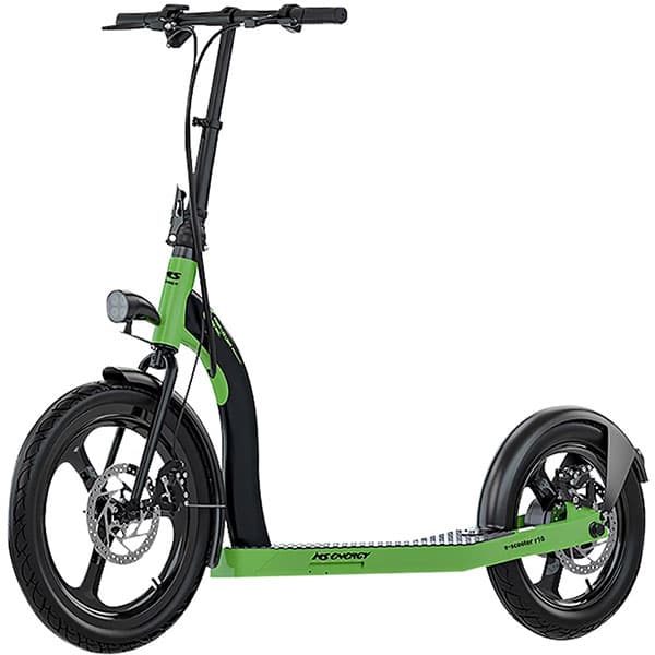 Sklopivi električni trotinet sa velikim točkovima MS Energy R10 zeleni