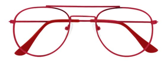 Prontoleggo naočare za čitanje sa dioptrijom Aviator, crvene +3.5