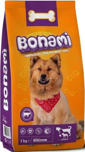 Granule za Pse Junetina Bonami Semenarna Ljubljana 3 kg