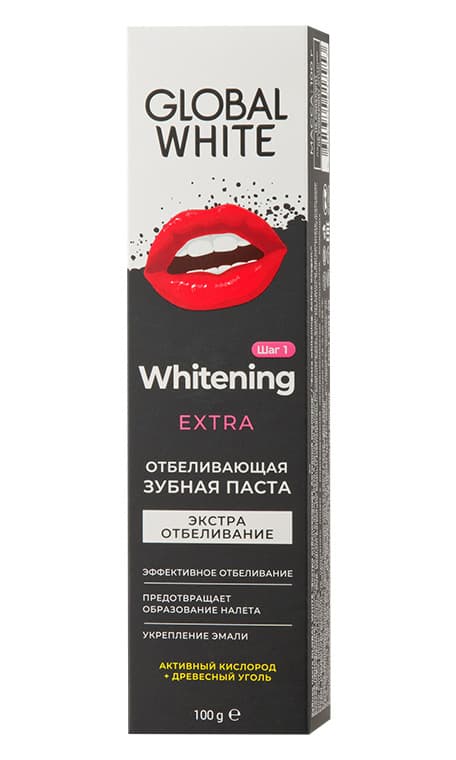 Global white Extra zubna pasta za beljenje zuba