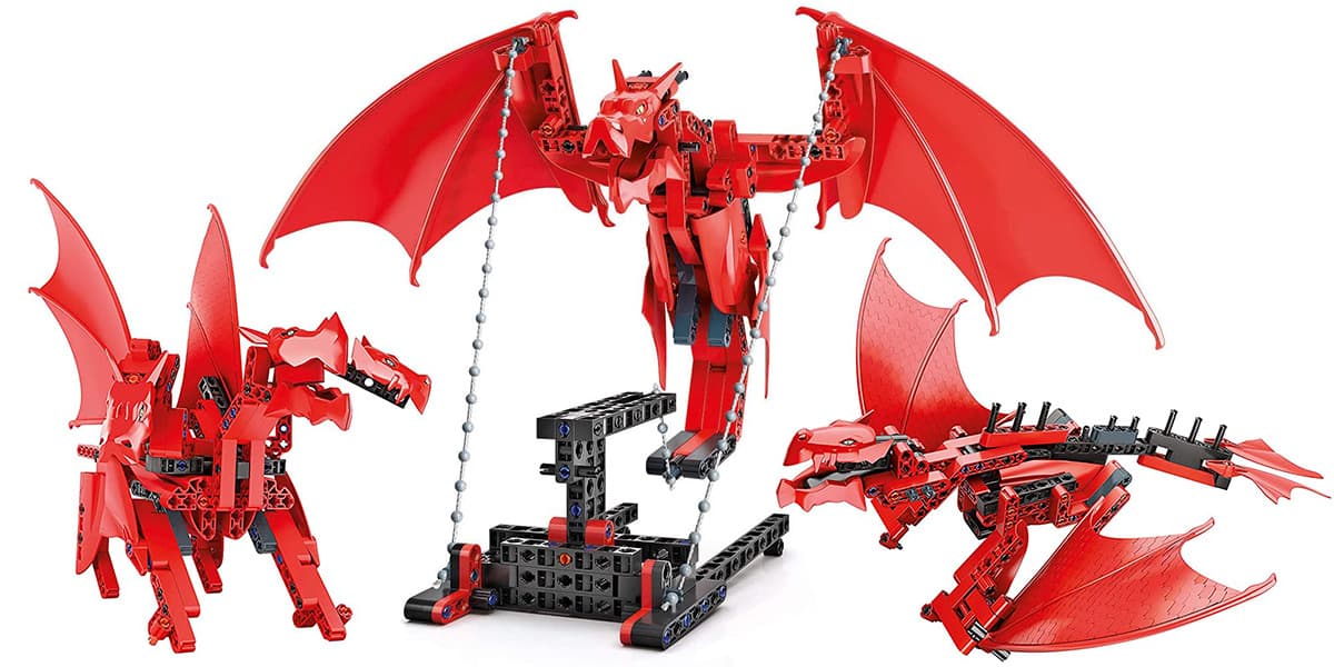 CLEMENTONI Mechanics Lab Set Napravi zmaja Floating Dragon CL75065