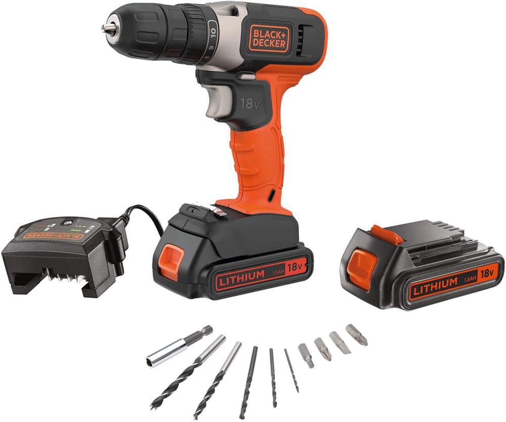 Black+Decker akumulatorska bušilica-odvijač BCD001KBA10