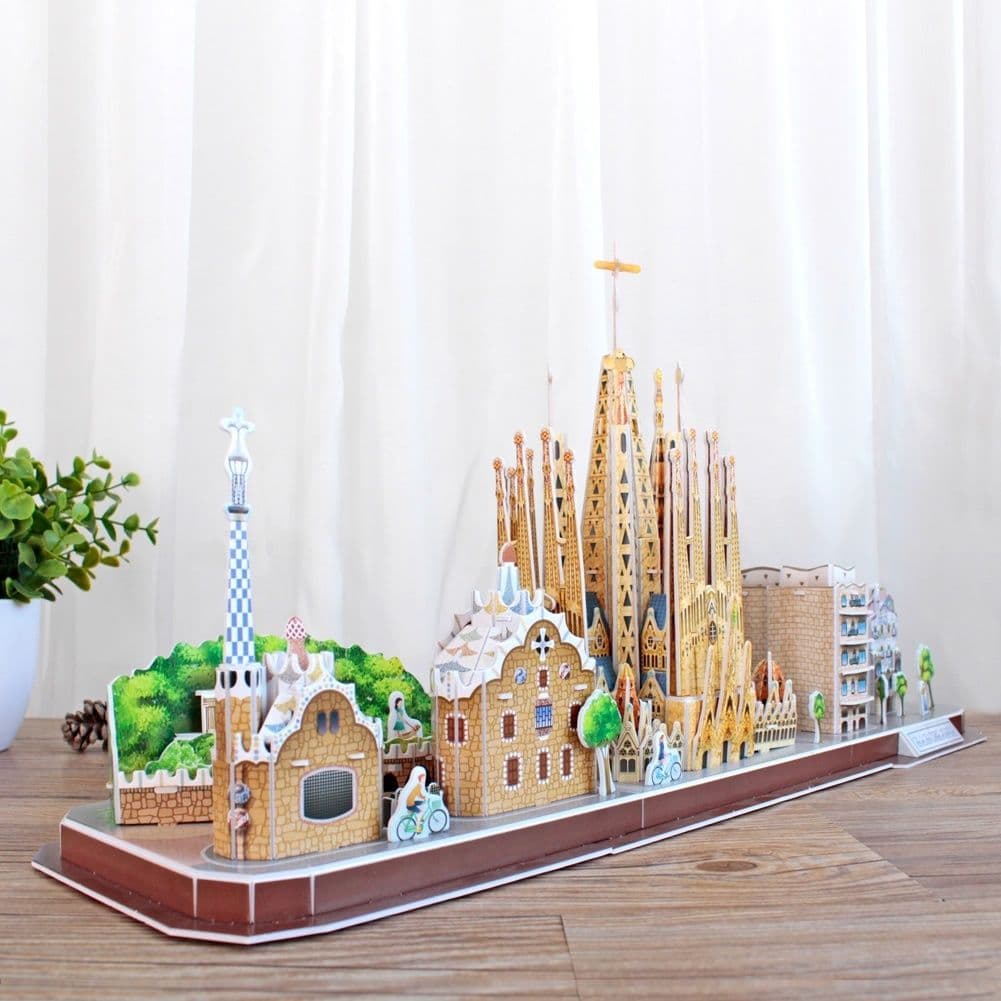 CUBIC FUN 3D Maketa City Line Barcelona MC256h