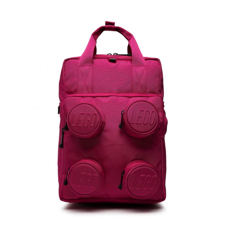 LEGO® Signature Brick Ranac za školu Roze Kocka 2x2 20205