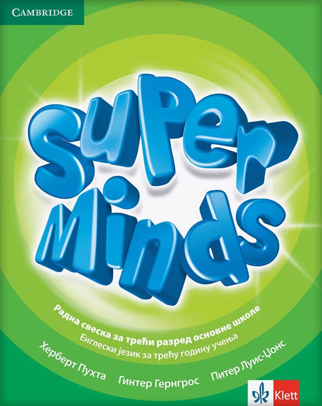 KLETT Engleski jezik 3 - Super Minds 3 - radna sveska