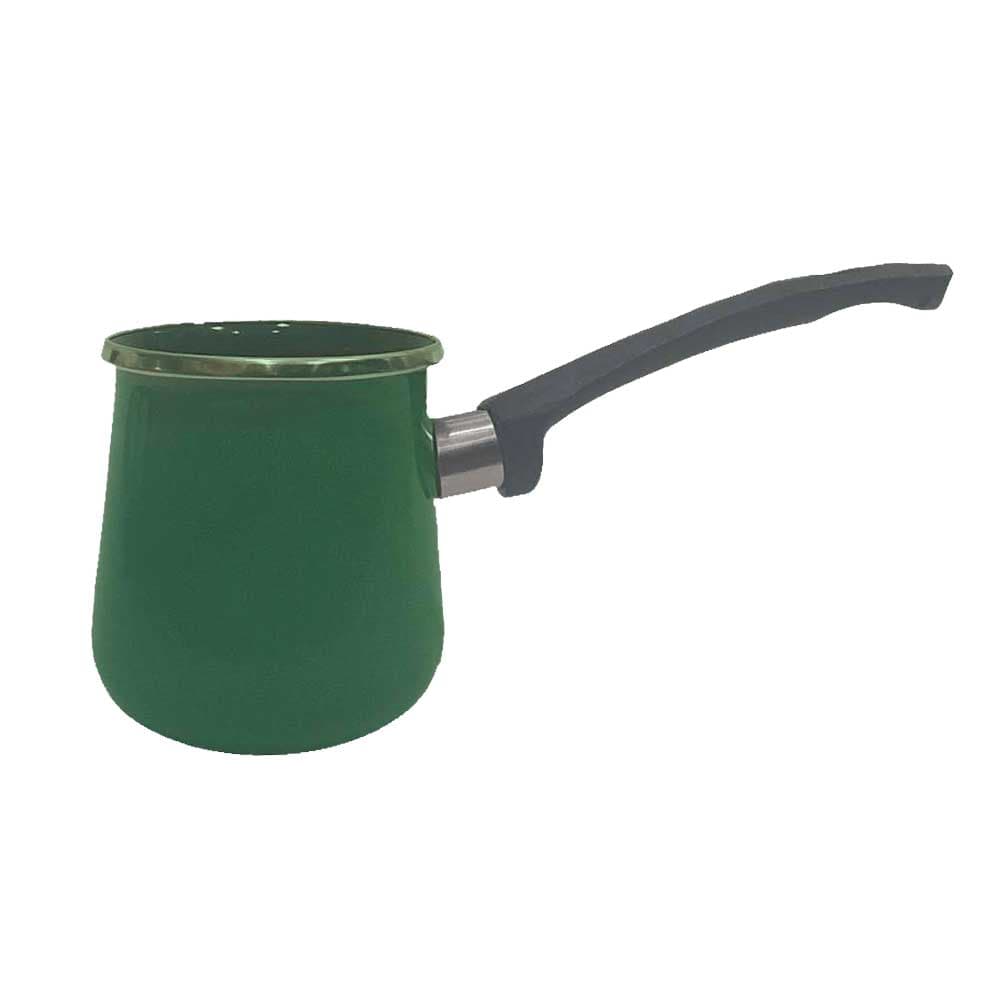 TEXELL Džezva emajlirana M 370ml Zelena