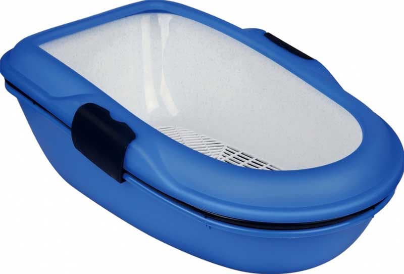 Trixie Toalet za mačke sa rešetkom za čišćenje Berto Blue 40152