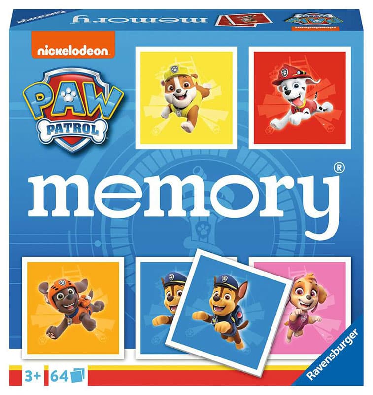 Društvena igra Moja prva Memorija Patrolne šape Ravensburger 20887