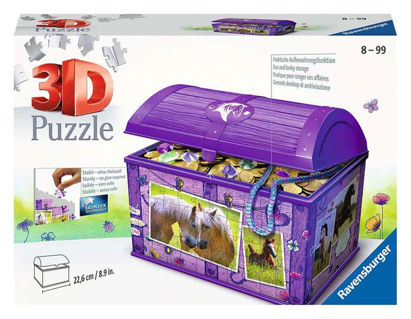 Ravensburger Napravi sam Kutija za sitnice od puzli Konji 11173