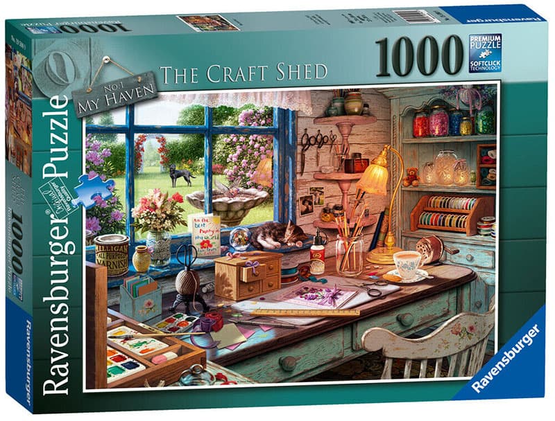 Ravensburger Puzzle slagalica 1000 delova Umetnička radionica - Moj raj 19590