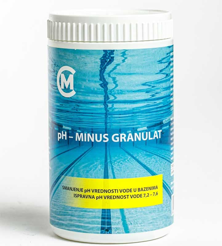 pH Minus Sredstvo za smanjivanje pH vrednosti vode u bazenima 1.5kg MCom