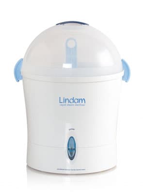 Lindam sterilizator + grejač za 6 - 9 flašica  44270