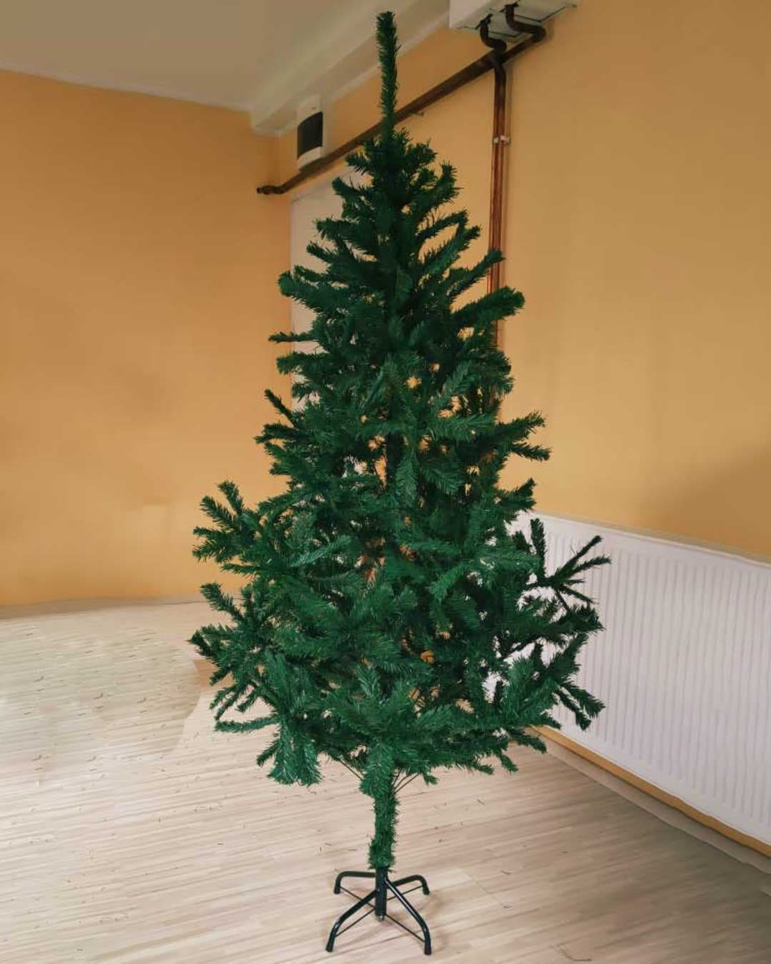 Novogodišnja Jelka Abies Alba Sa Metalnim Postoljem 180 cm