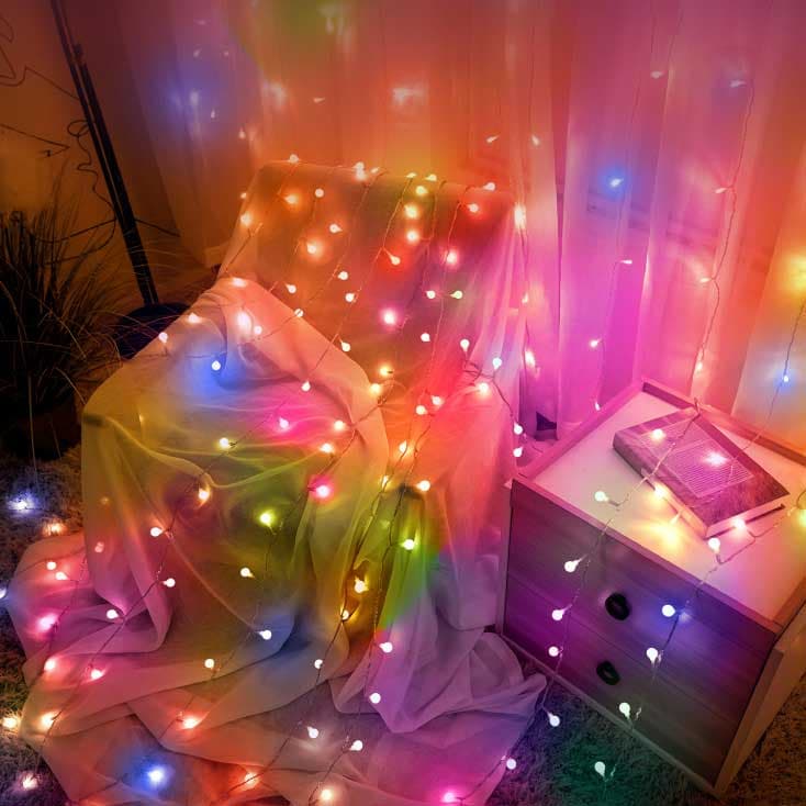 Dekorativne lampice 100 LED Multikolor ML-C2011