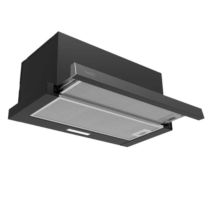 Home Kuhinjski aspirator sa alu i ugljenim filterima Twister Black