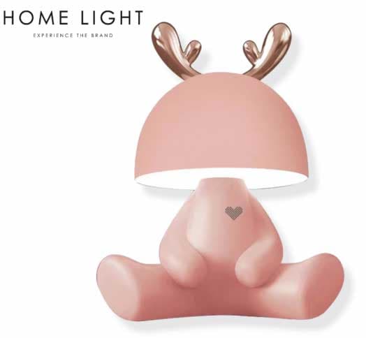 Dečija lampa sa Bluetooth zvučnikom Pink