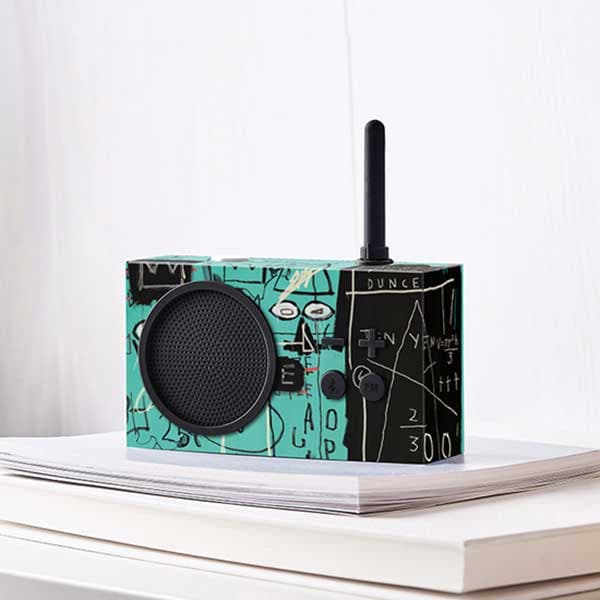 Bluetooth zvučnik sa FM radio prijemnikom Lexon Tykho 3 Basquiat Equas Pi