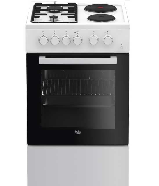 Kombinovani šporet na struju i gas Beko FSS 54010 DW
