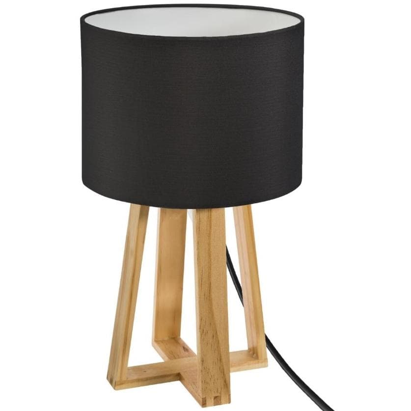 Atmosphera Stona Lampa Molu 34.5 cm Crna