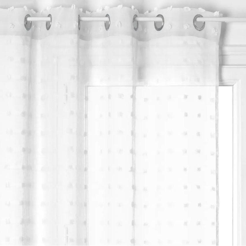 Atmosphera Zavesa Lily 140x240cm Poliester Bela