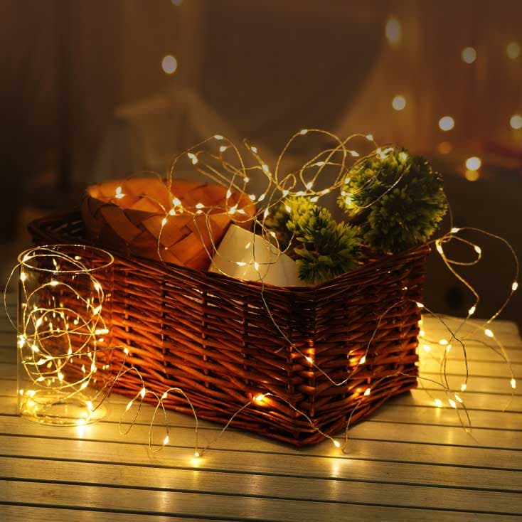 Novogodišnje lampice na baterije 50 LED ML-C1010