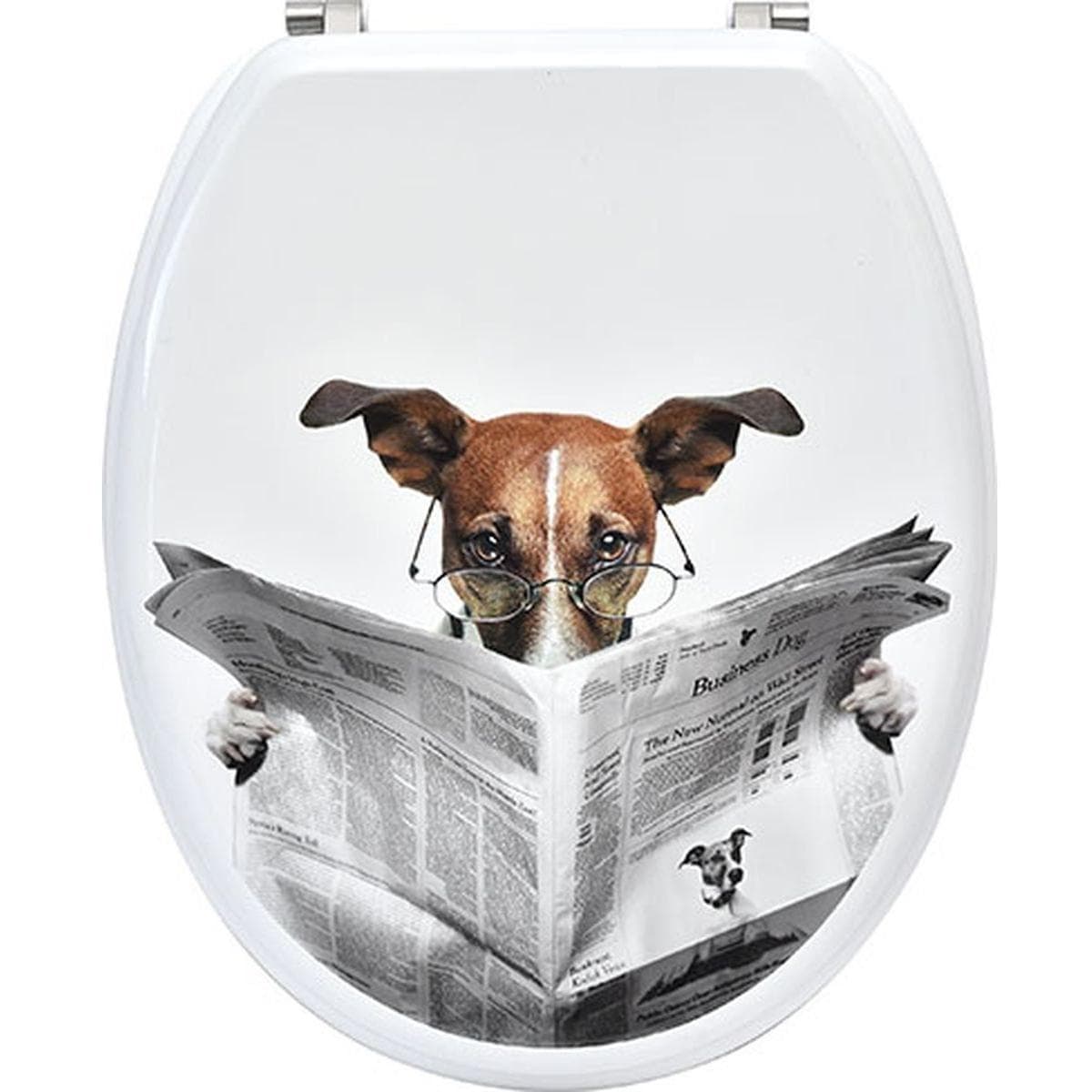 Tendance Wc Daska Mdf Sa Metalnim Okovima 37,5x46cm Mdf Karamel