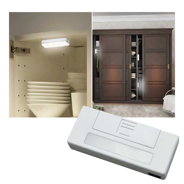 Dve lampe na baterije sa senzorom pokreta Za fioke ili garderobere CL-LED/IR