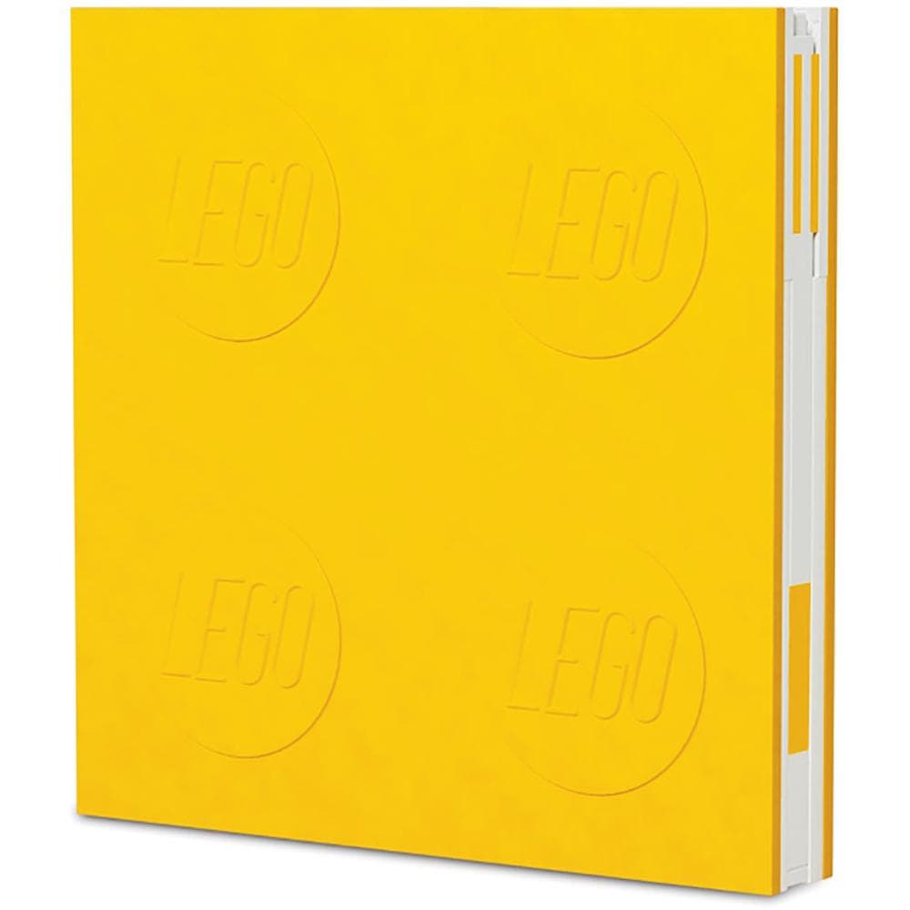 LEGO® Dnevnik sa sistemom za zatvaranje i gel olovkom Žuta