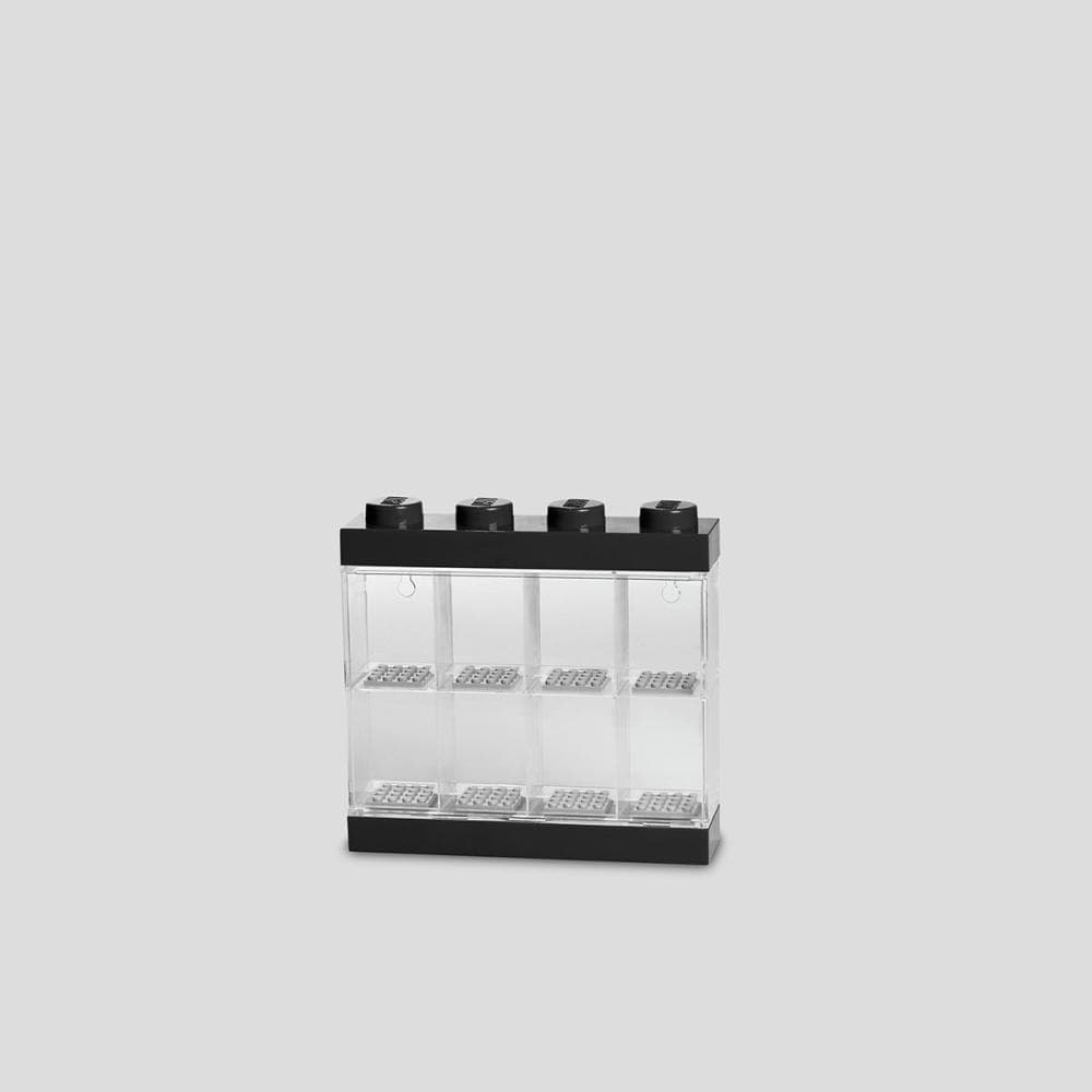LEGO® Crvena Izložbena Polica Za 8 Minifigura Crna