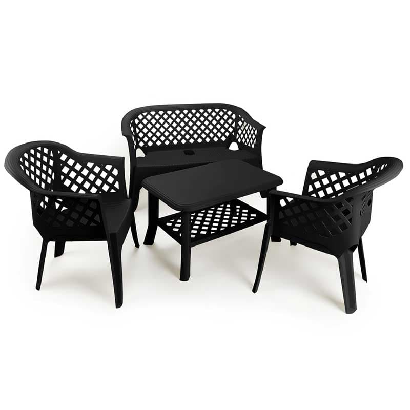 Baštenski set IPAE Progarden Veranda Black