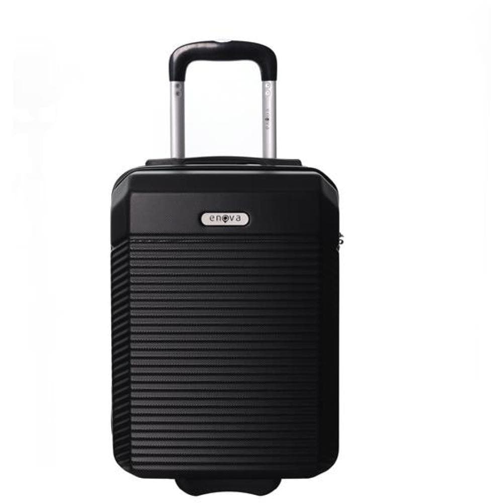 ABS putni kabinski kofer 40cm Capri black Enova 524209