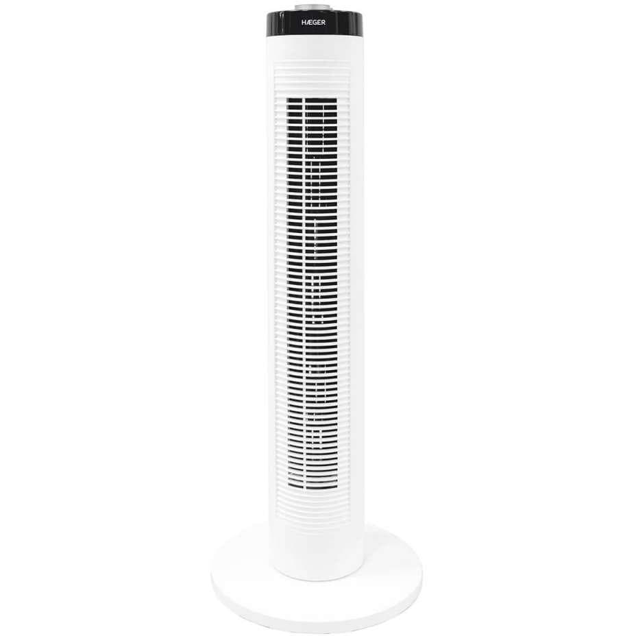 Haeger Stubni ventilator 81cm 45W Beli TF-032.004A