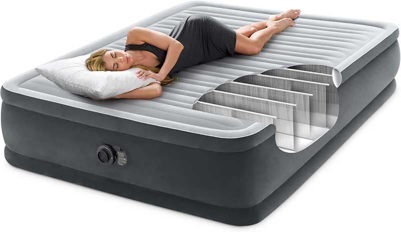 Intex krevet na naduvavanje sa ugrađenom pumpom Queen 64414ND 152 x 203 x 46cm