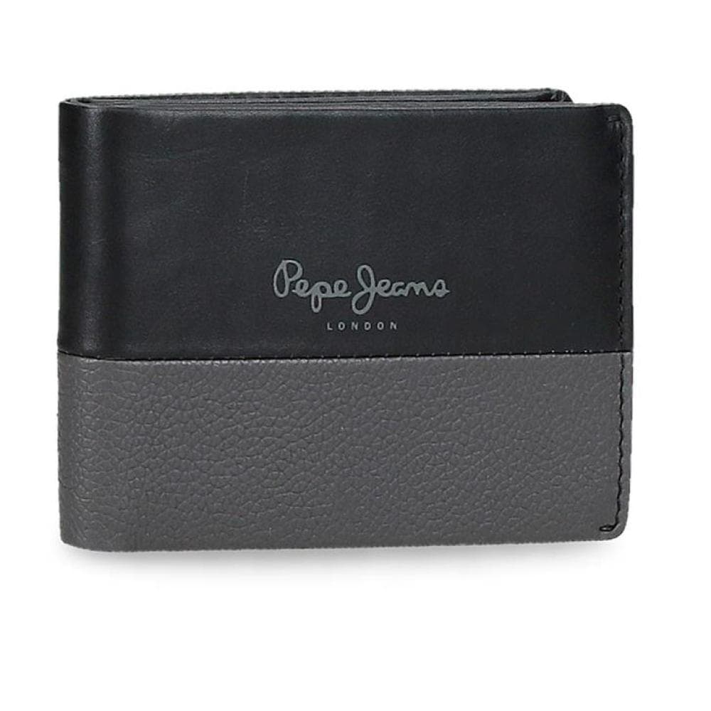 Kožni novčanik za muškarce Pepe Jeans Dual grey 78331