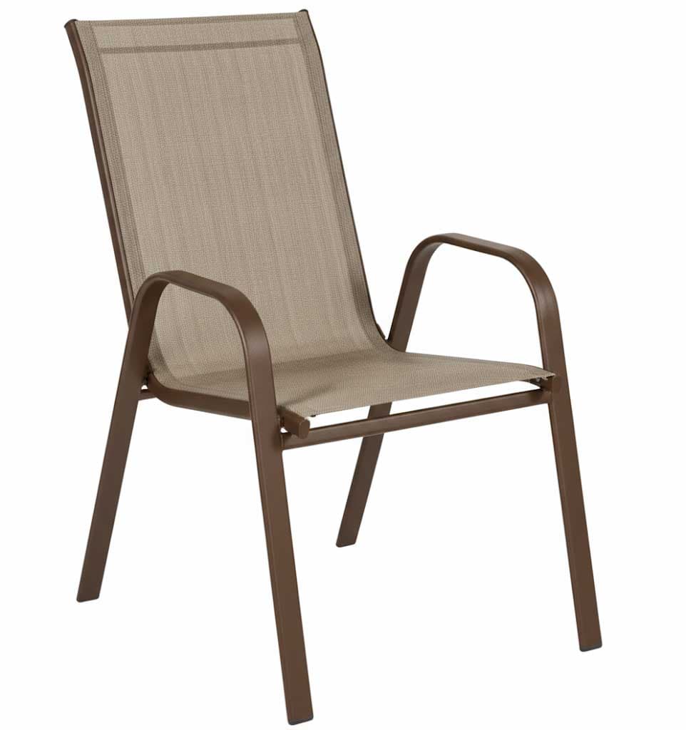 Stolica Koko Braon Metal Tekstilen