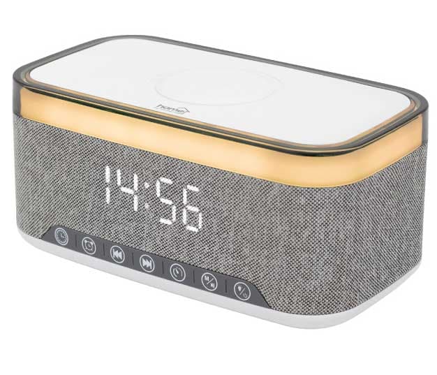 FM radio sat sa BT zvučnikom i beskontaktnim punjačem Home LTCR06