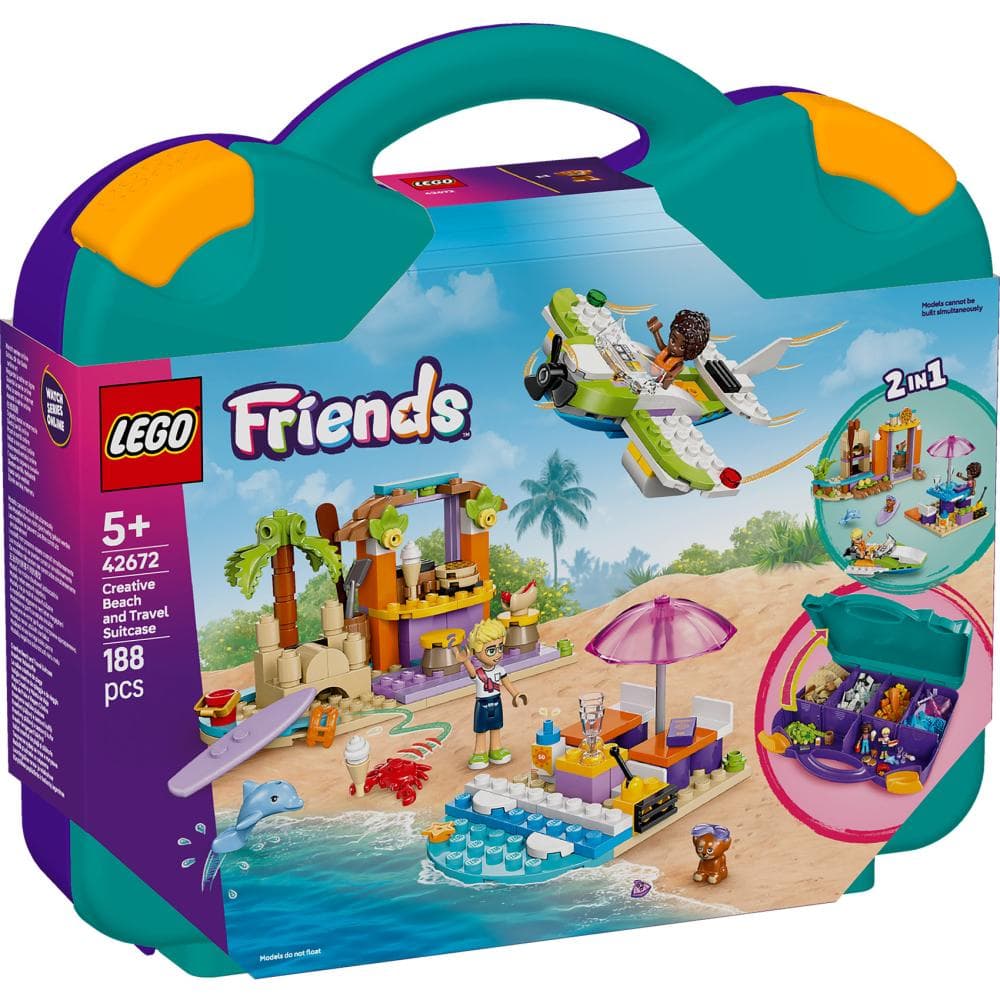 LEGO 42672 Plaža I Putovanja – Kreativni Kofer