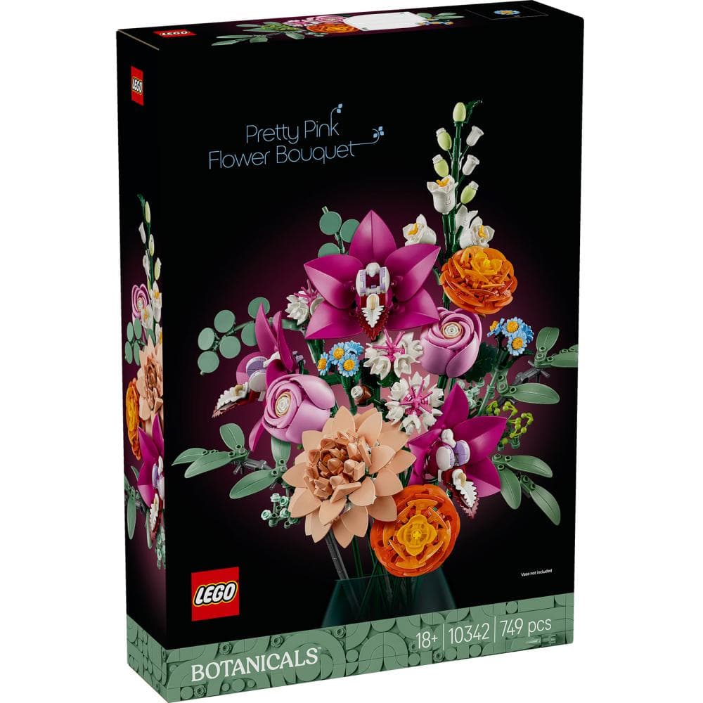 LEGO 10342 Lepi Buket Ružičastog Cveća