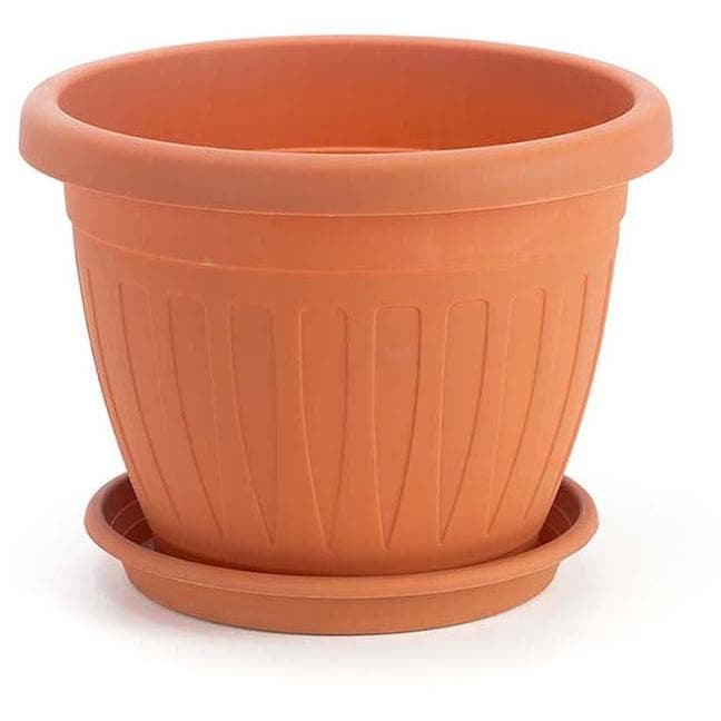 Saksija ca cveće Mediteran Terakota Prečnik 17cm