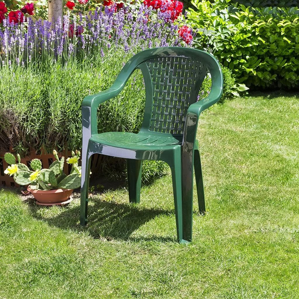 Plastična baštenska stolica Vallery Green