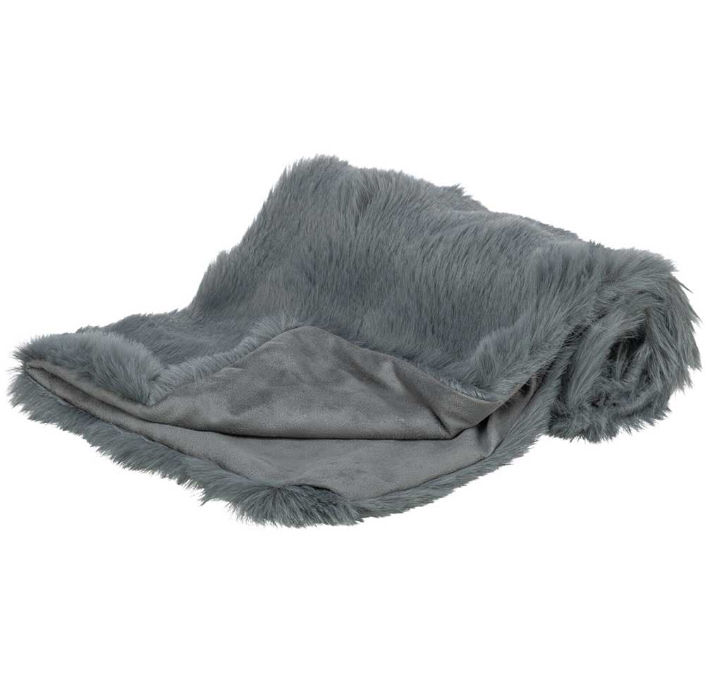 Ćebe za male pse i mačke 70x50cm Elli dark grey Trixie 374113