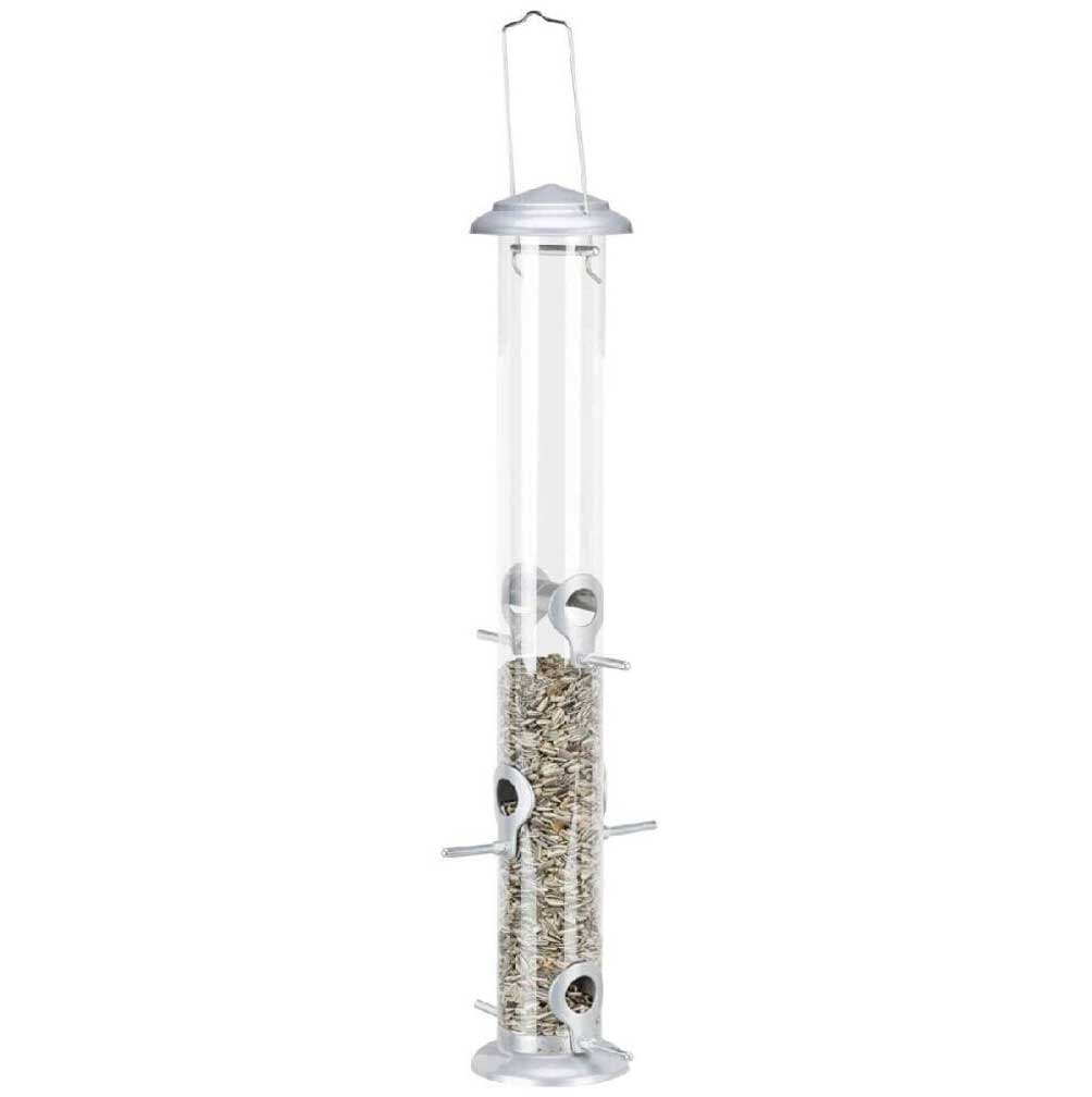 Hranilica za divlje ptice 1300ml silver Trixie 55637