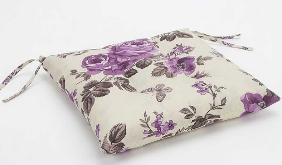 Jastuk Za Stolicu - Sedalica 1 kom. 50x50 cm VIOLET GARDEN