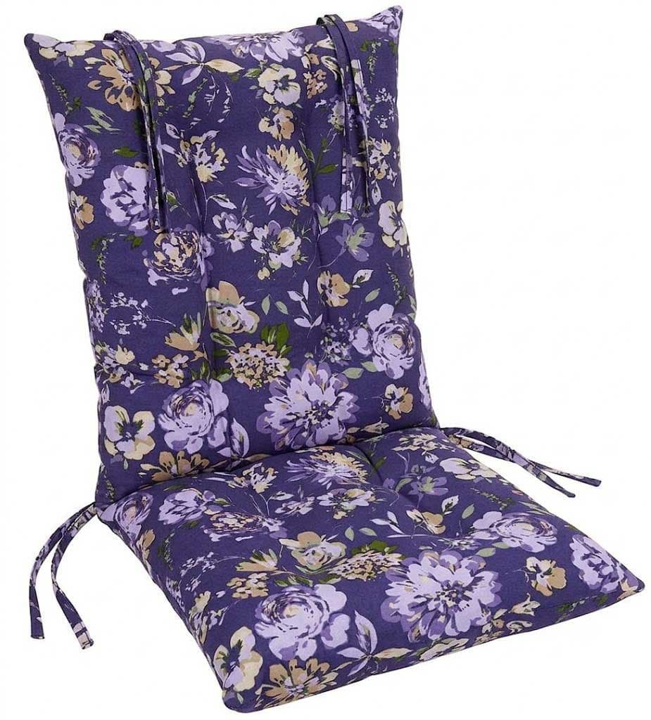 Jastuk Za Stolicu Sa Naslonom 1 kom. 40x80 cm VIOLET RETRO
