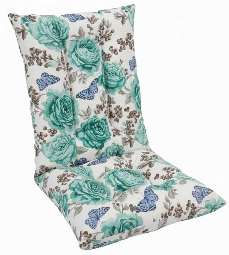 Jastuk Za Stolicu Sa Naslonom 1 kom. 60x120 cm BLUE ROSES