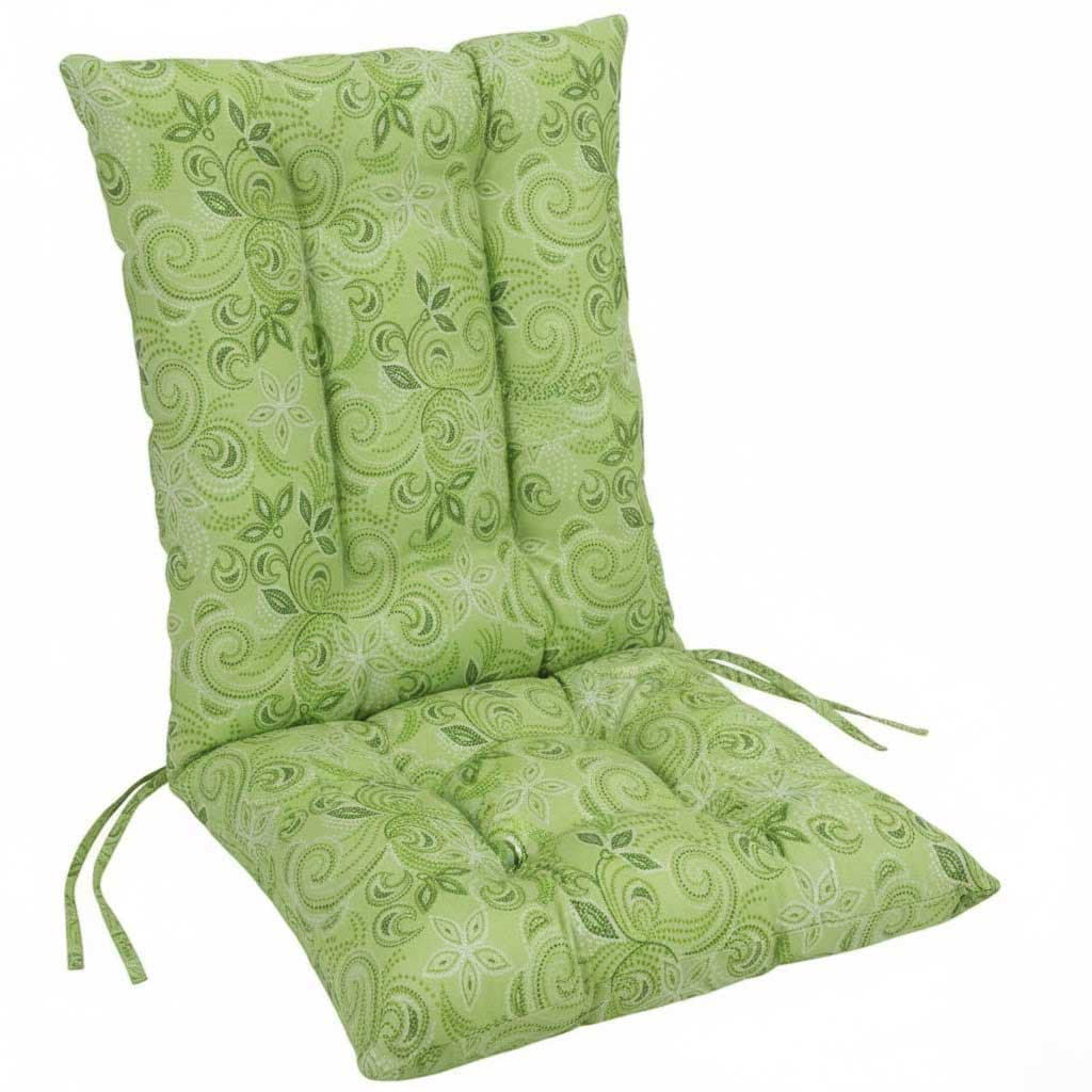 Jastuk Za Stolicu Sa Naslonom 1 kom. 60x120 cm FRESH GREEN